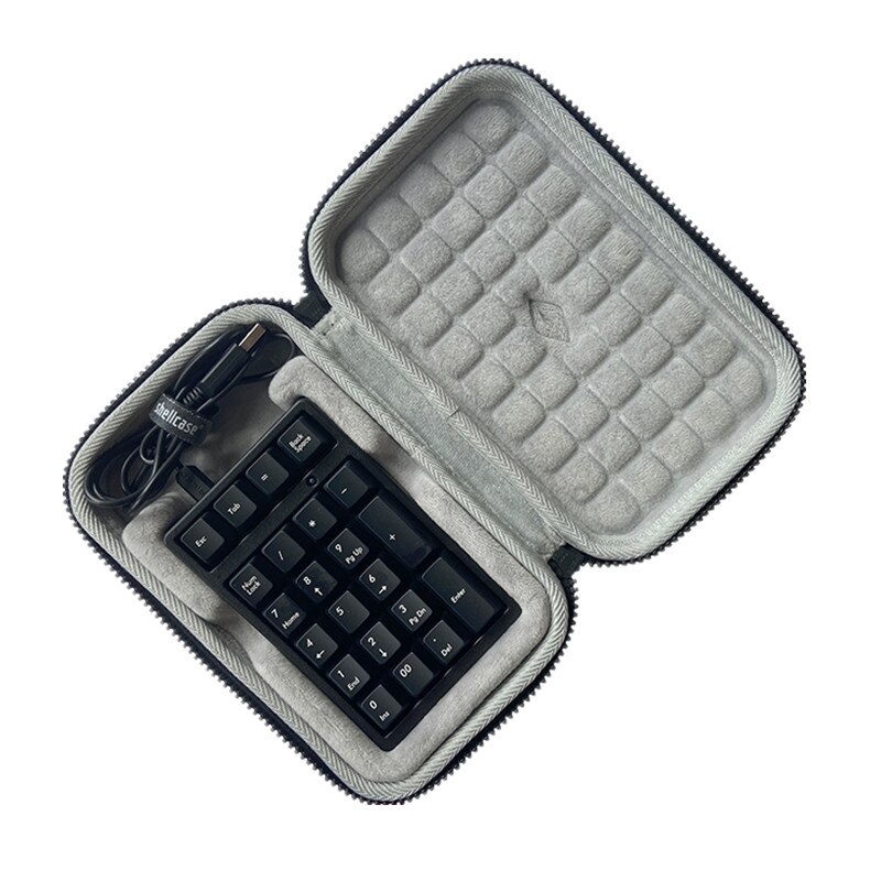 Eva Hard Case Voor Leopold FC210TP Pd Numpad Tas Voor Filco Tkpad Usb 22-Key Externe Mechanische Numeriek Toetsenbord opbergdoos: for Filco