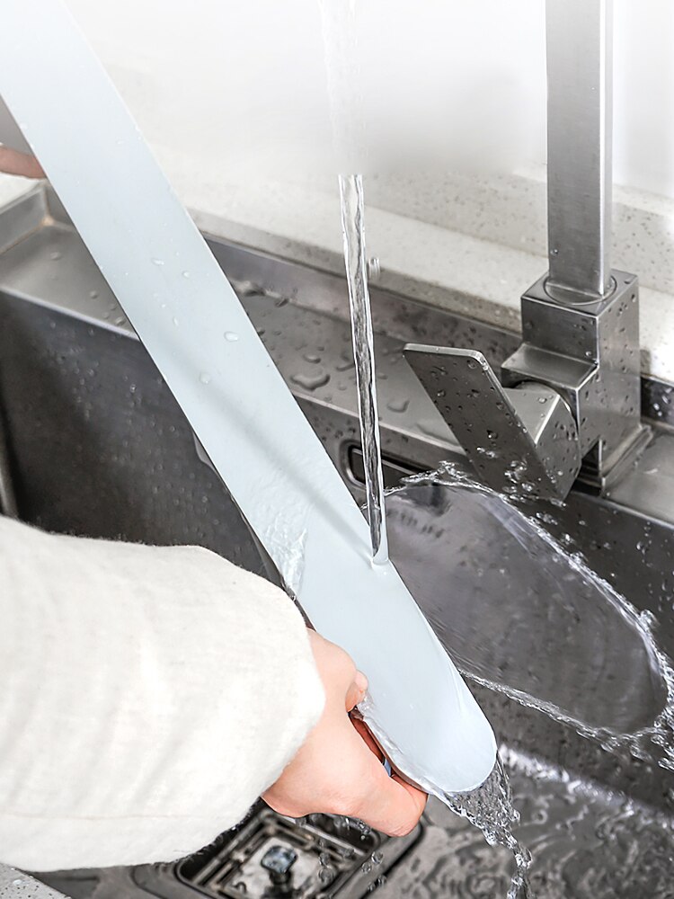 Kitchen Sink Water Splash Guards Silicone Waterproof Dish Fruit Vegetable Washing Board Baffle Bathroom Splashproof Baffle Board