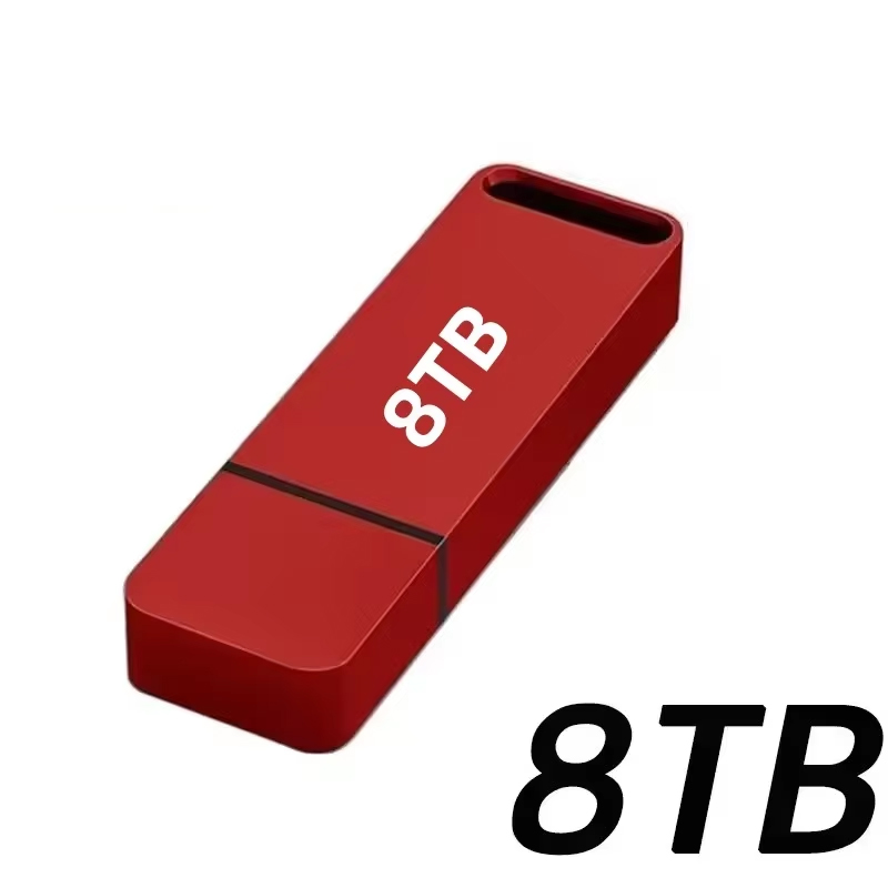 16TB Flash Drive USB3.2 Hoge Snelheid Overdracht Type C U Metalen Flash SSD Draagbare Mini Flash Drive Geheugen waterdichte U Drive