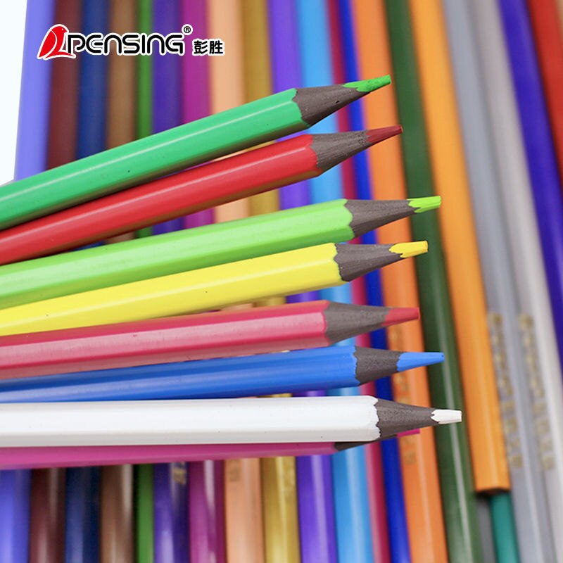 Lápiz de Color avanzado, sin madera, juego de lápices de colores pintados a mano para niños, lápiz de colores al óleo, crayón, dibujo artístico