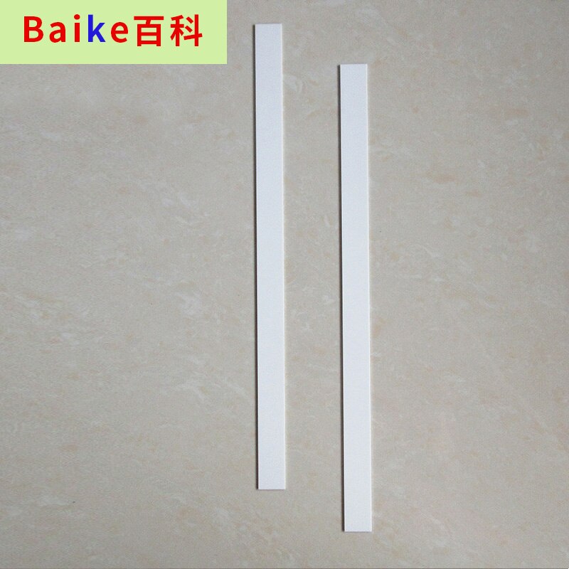 2pcs / 4 pcs Non-porous Alumina Ceramic Sheet 15*260*1mm High Temperature Resistant Insulating Ceramic Sheet Thermal Conductive
