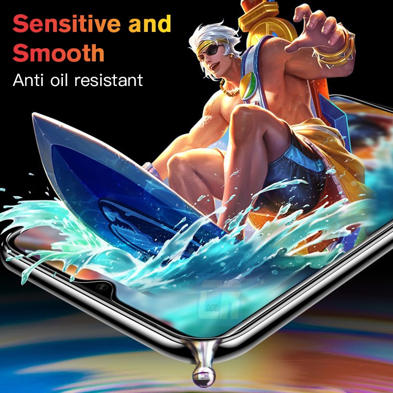 Pas d'empreinte digitale couverture complète mat verre trempé pour Oneplus 7 7T 6T 5T protecteur d'écran pour One Plus 6 verre dépoli Oneplus 5 Film