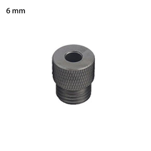 1PC 3/4/5/6/7/8/9/10mm Drill Sleeve Bushing M14 Dowelling Jig Wood Drilling Guide Locator For Woodworking Drill: 6mm