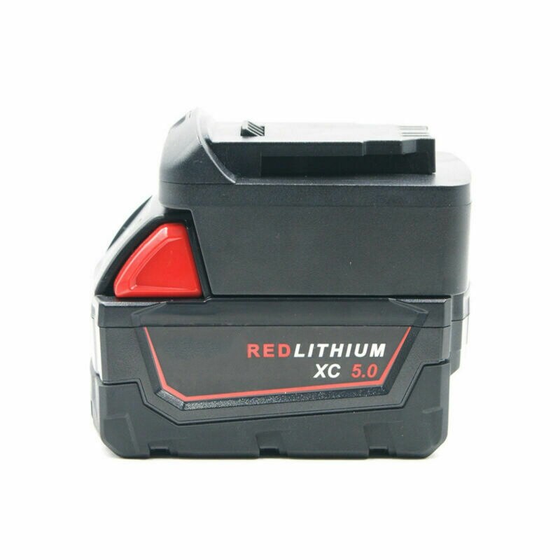 Adapter Converter for Milwaukee M18 Battery Adapter Convert to for Dewalt 18V/20V Max DCB205 DCB20 Li-Ion Battery