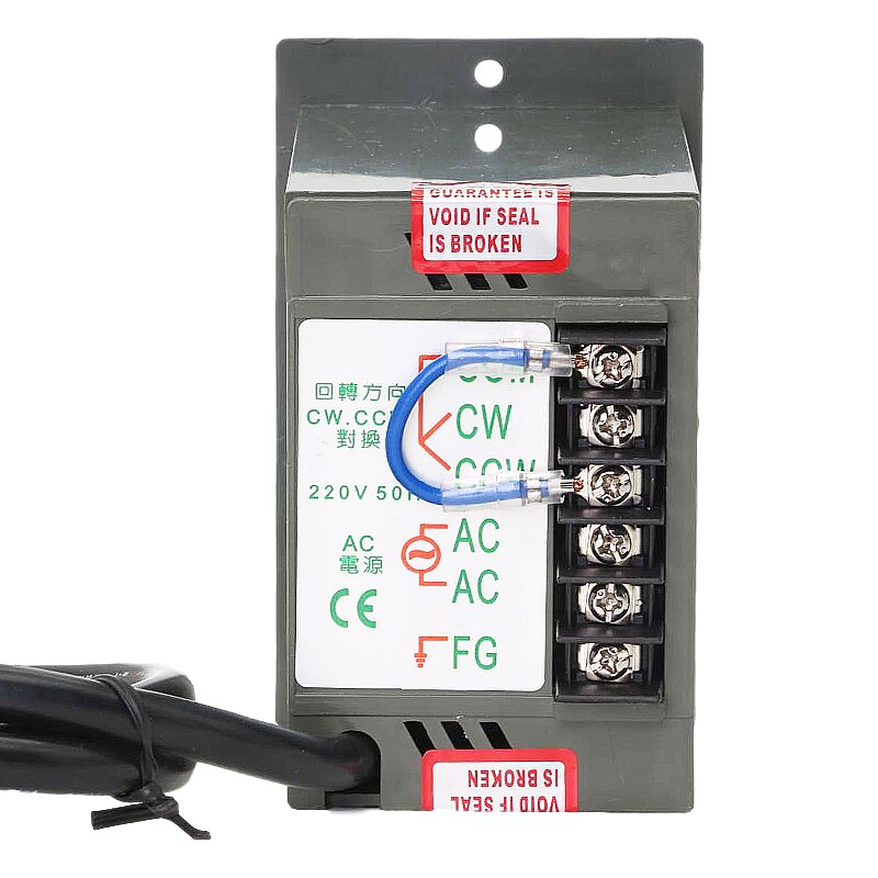 US-52 220V 6W 15W 25W 40W 60W 90W 120W 180W 200W 250W AC Motor Speed Controller AC Regulator Motor Control Foreward Backward