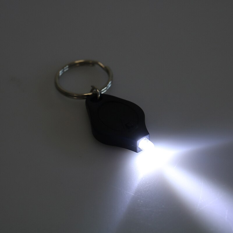 Outdoor Camping Emergency Key Ring Light Mini Keychain Squeeze Light Micro LED Flashlight Torch