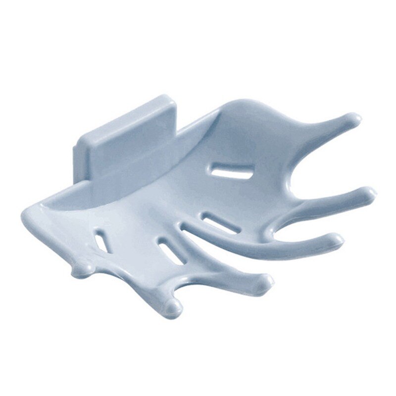 Porte-savon en forme de griffe mignon Type de ventouse sans poinçon porte-savon porte-savon mural pour salle de bain & M: L