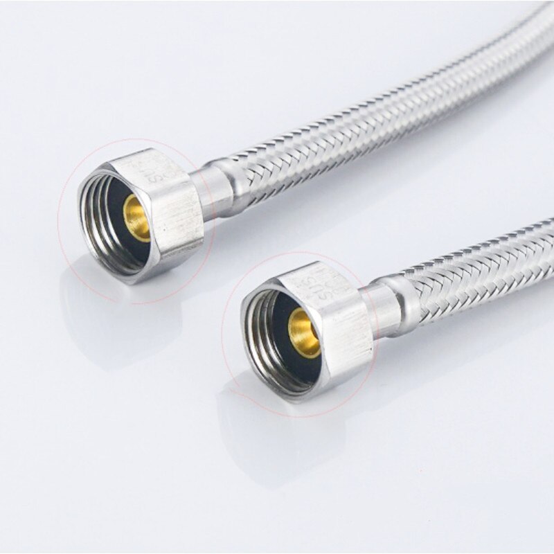 JETONG 60/80/150mm shower hose High stainless steel hoses for and cold showers, faucets