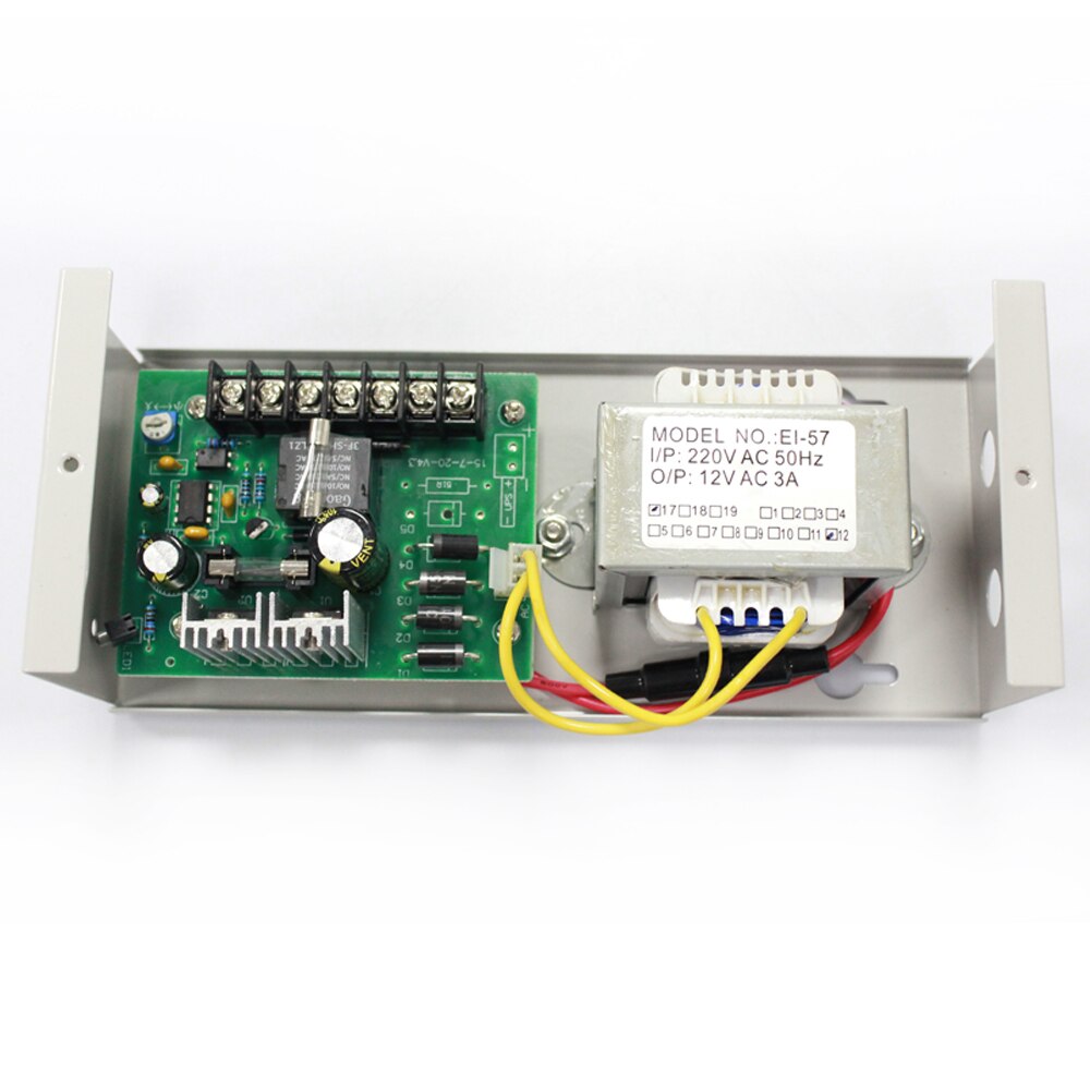 AC 220V Door Access Control System Switch Power Supply DC 12V 3A 5A Access Control Power adapter