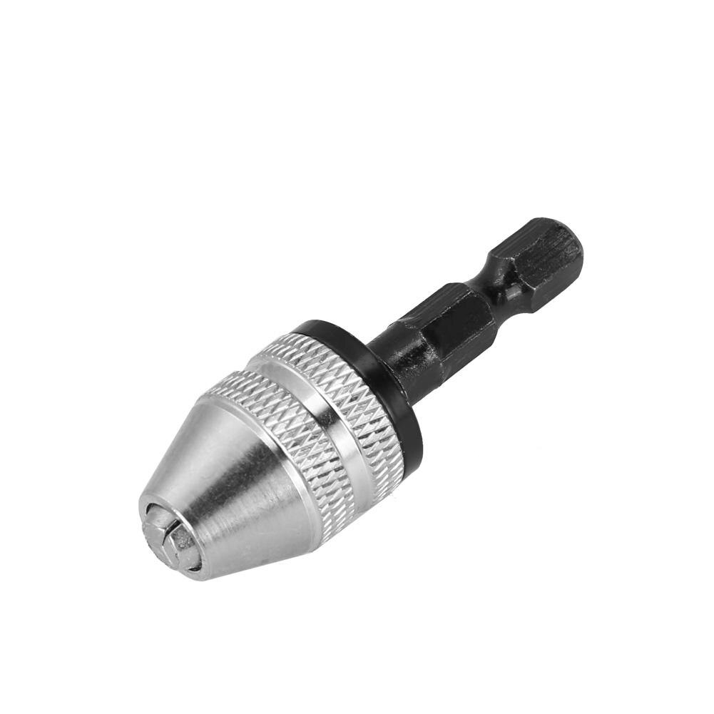 6.5mm Hex Shank Keyless Drill Chuck Electric Screwdriver Drill Chuck Adapter Quick Change Converter Drill Bit Tool