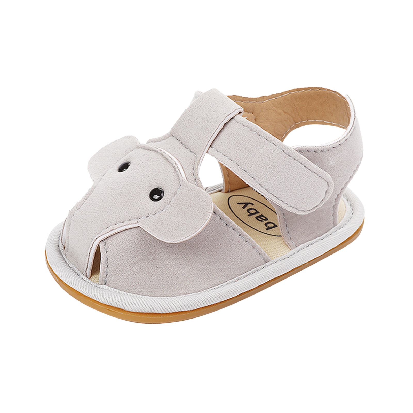 0-18 monate Kleinkind Krippe Schuhe Sommer freundlicher Kleinkind Baby Mädchen Elefant Sandalen Kork Schuhe Strand Schuhe Prewalker Zapatos