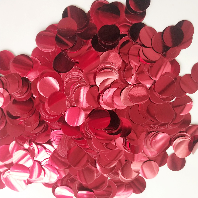 Confettis ronds étoile or Rose 100g, 1.5cm, feuille de paillettes, pour anniversaire, mariage, réception pour bébé, décor de fête: Vert menthe