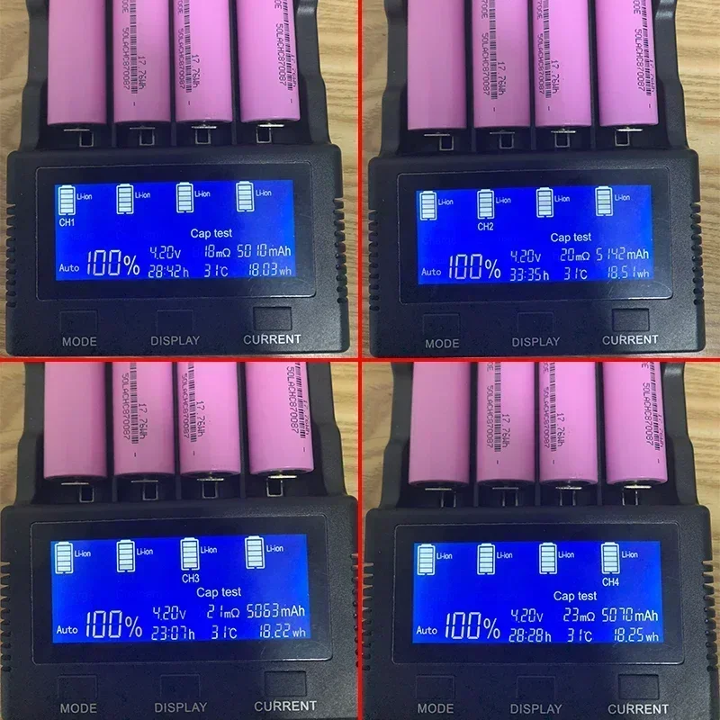 21700 lithium battery 3.7V 4800mAh power electric car battery for mobile power flashlight battery