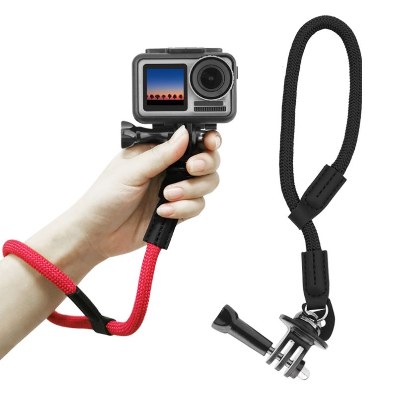 Veiligheid Polsriem Nylon Draad Lanyard Sling Handheld Riem Adapter voor DJI Osmo Action Sport Camera Accessoires