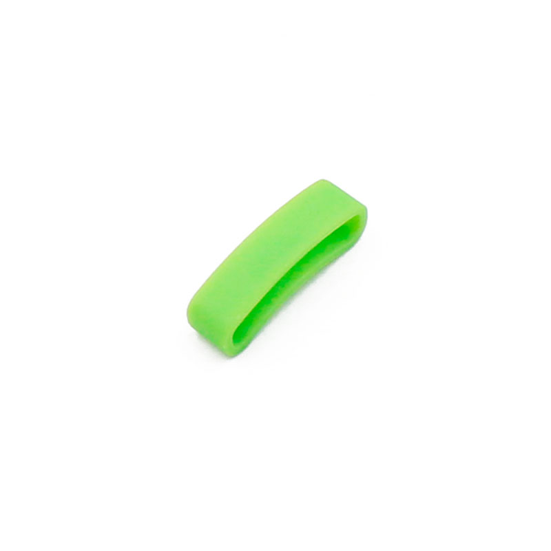Accesorios para reloj aro de silicona con aro para Suunto core Ambit lazo de cinta de goma con anillo: green