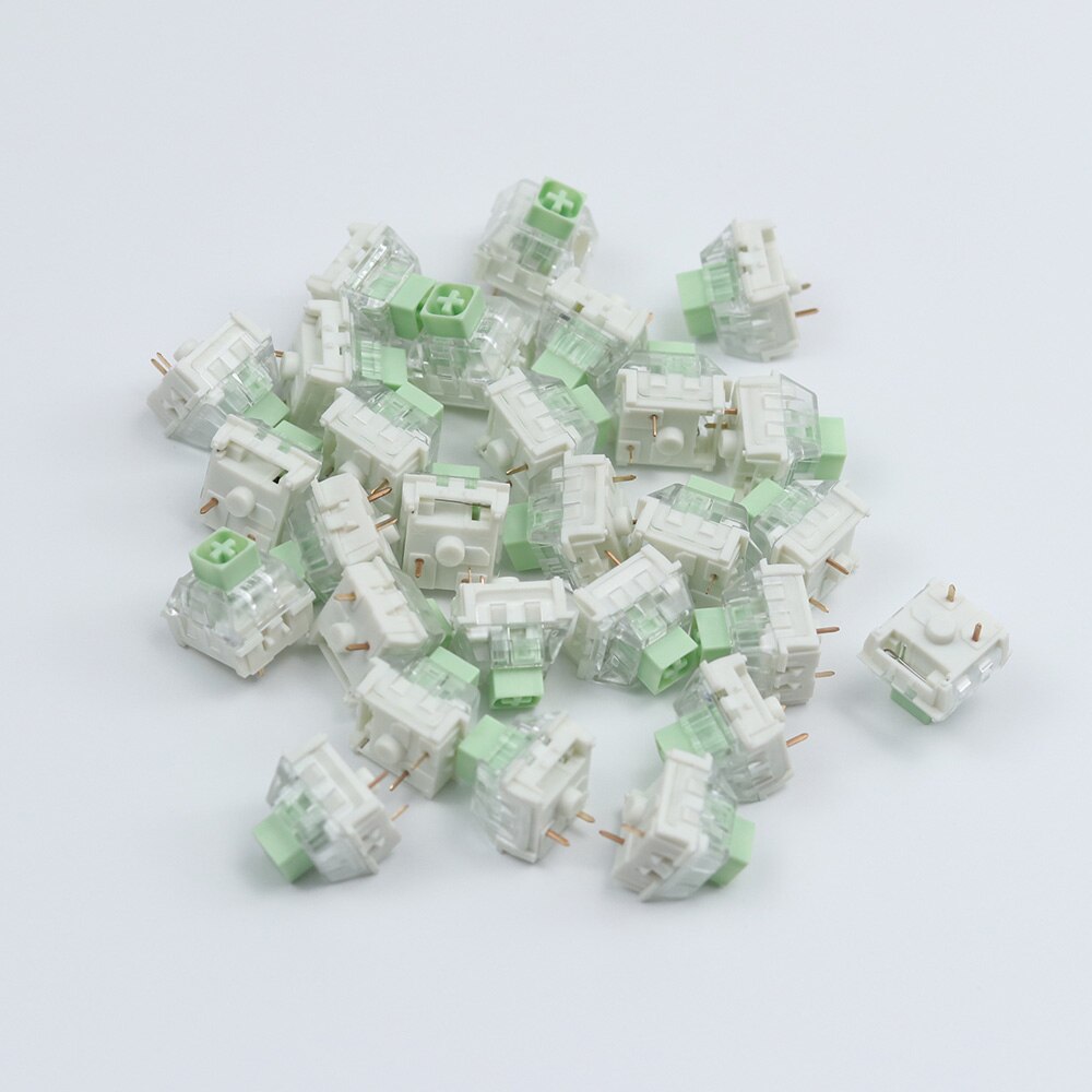 Kailh Box granatowy Jade Clicky przełącznik IP56 wody odporne na klawiatura mechaniczna kompatybilny Cherry przełączniki MX 3pin