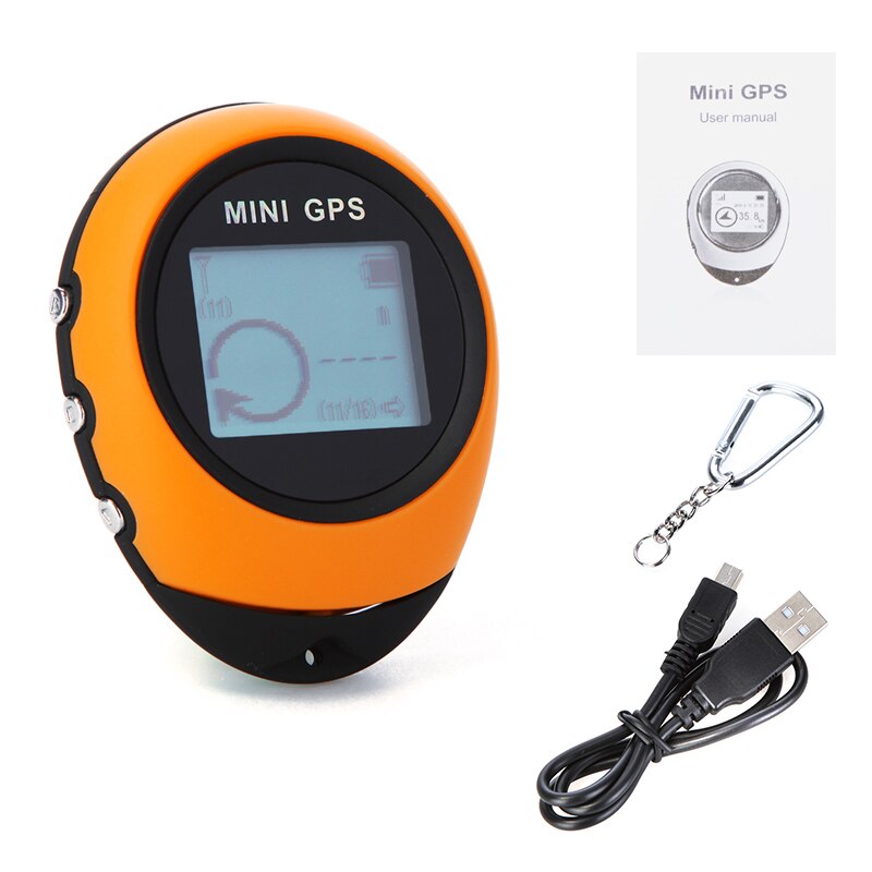 Mini Gps Navigatie Toeristische Kompas Sleutelhanger PG03 Gprs Usb Gids Oplaadbare Locatie Tracker Voor Wandelen Klimmen