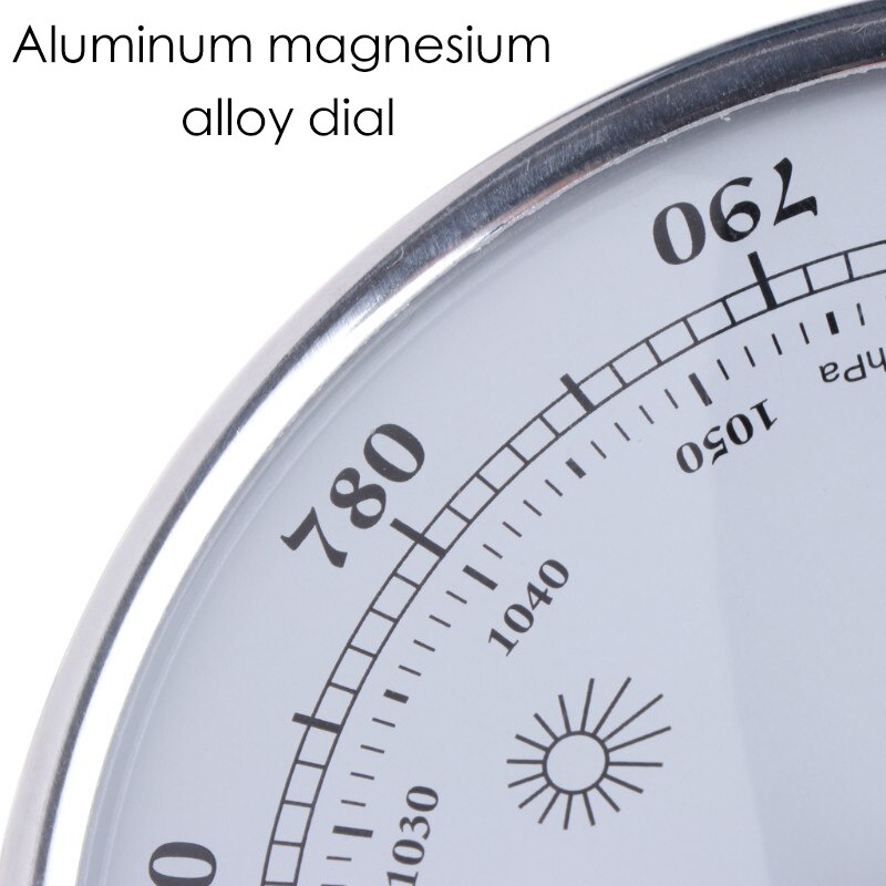 Wall Mounted Multifunction Thermometer Hygrometer High Accuracy Pressure Gauge Air Weather Instrument Barometers