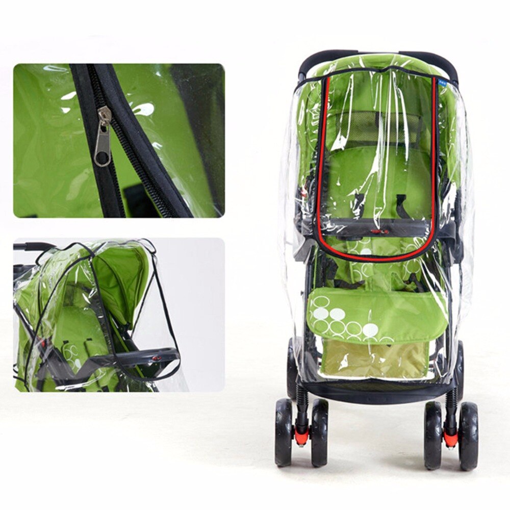 Waterdichte Regenhoes voor Wandelwagen Kinderwagens Winkelwagen Stof Regenhoes Klamboe voor Kinderwagen Kinderwagens Accessoires Kinderwagen