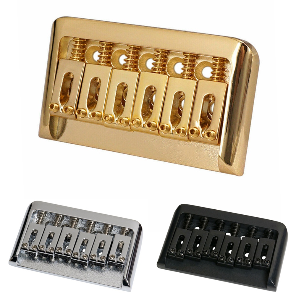 ONGE – selle de pont rigide pour guitare électrique Non trémolo, pour guitare Fender Strat Stratocaster Tele Telecaster à 6 cordes