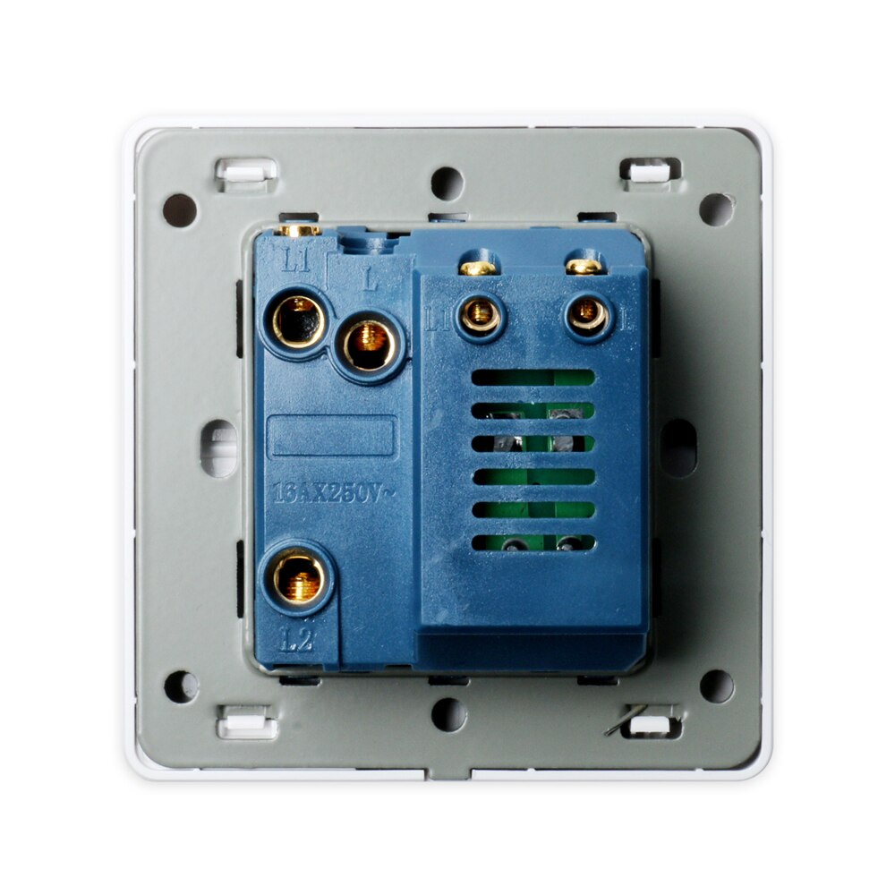 Regulador de ventilador de techo de 220V, interruptor de regulación de velocidad oculto tipo 86, Panel de cambio de velocidad continuo con interruptor de luz