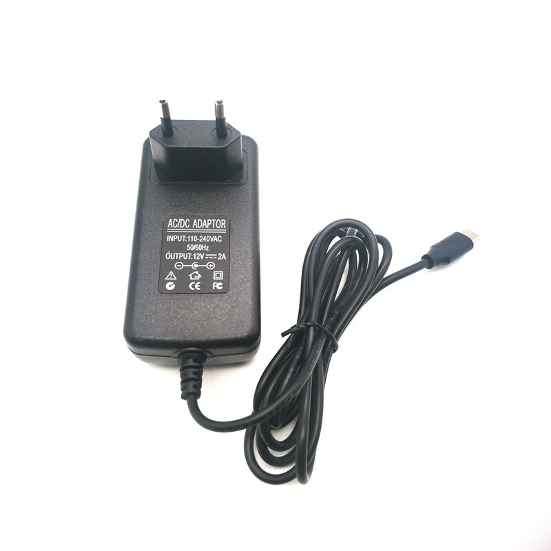 12V 2A TYPE-C Charger for CHUWI Hi13 Apollo Lapbook Pro 14" SurBook Mini Surbook12.3 inch For Cube MIX Plus For Teclast F5 F5R