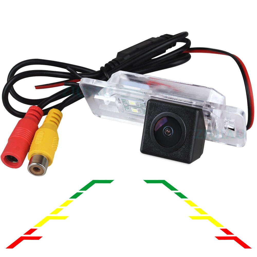 Ziqiao voor bmw 1- serie  e82 3 -serie  e90 e91 5- serie  e39 x1 x3 nachtzicht dynamische achteruitrijcamera  hs023: 0 led lineaire rails