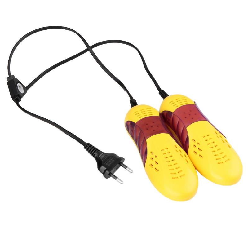 20 V 10 W Rennen Auto bilden Voilet Licht Schuh Trockner Schutz Geruch Deodorant Entfeuchten Gerät Schuhe Trockner Maschine Heizung