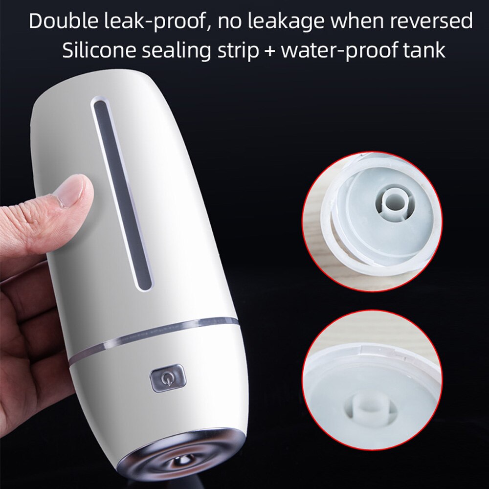 Luftfukter diffuser husholdning ultralyd luftfukter aromaterapi humificador for bil skjønnhet olje dampet ansikt kontor hjem