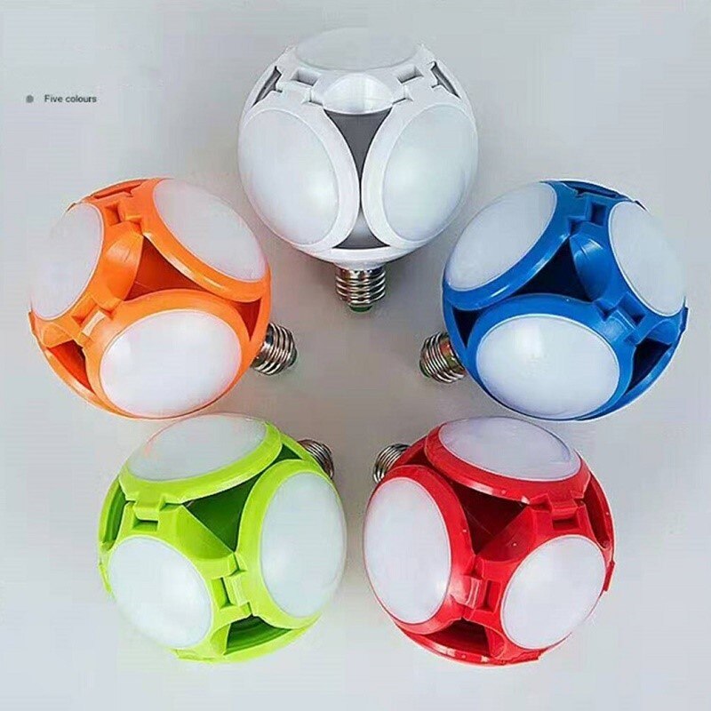 De Lamp Voetbal Vorm Super Heldere Binnenverlichting Oogbescherming Spaarlamp E27 Bubble Ball Bulb