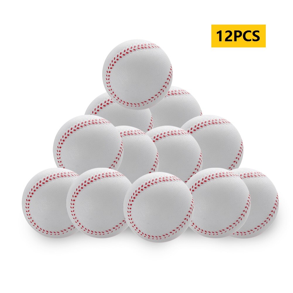 9 "Handgemaakte Baseballs Pvc Bovenste Rubber Innerlijke Zachte Baseball Ballen Softbal Bal Training Oefening Baseball Ballen