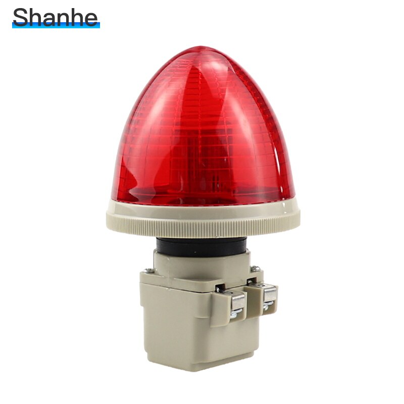Voyant d'avertissement de type pêche petit signal lumineux LED indicateur de sécurité 12V 24V 110V 220V équipement de machine-outil voyant d'avertissement