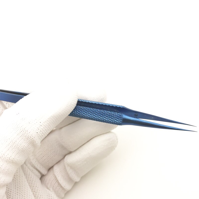 Tweezers Maintenance Tool 0.15mm Edge Precision Fingerprint Tweezers Titanium Alloy Board Flying line FDDSYB