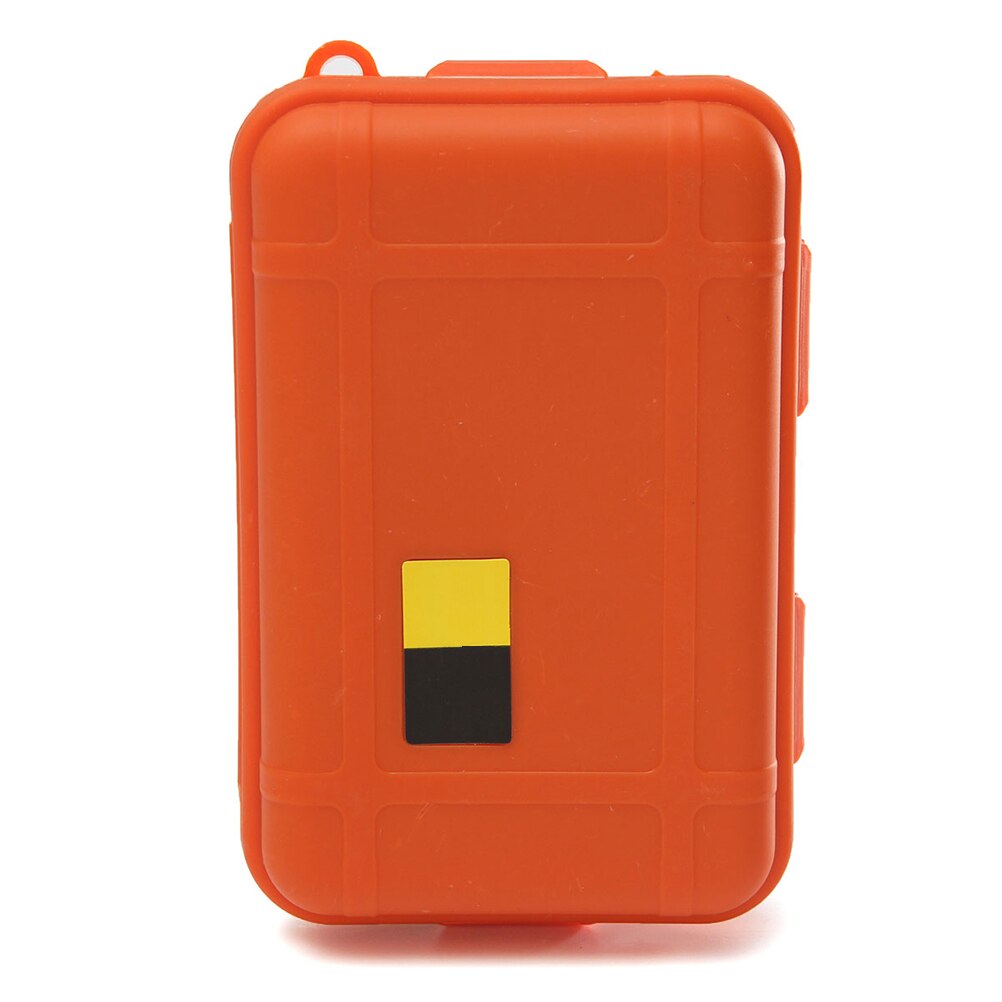 1pc Outdoor Boxes Waterproof Airtight Survival Case Container Storage Carry Box: Red
