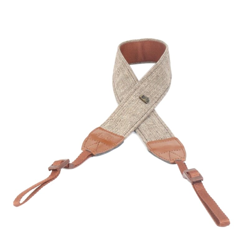H052 Easy Carrying SLR Camera Shoulder Strap Adjustable Camera Neck Belt Cotton Band Sling Camera Accessories