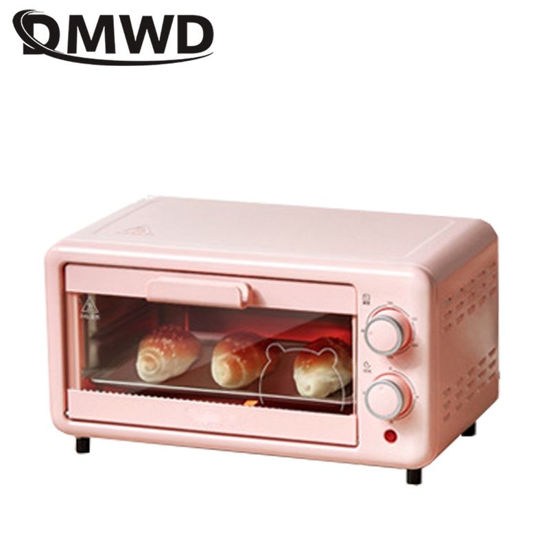 DMWD 11L Mini Electric Oven Multifunctional Household Baking Machine For DIY Snack Cookie Pizza Cake Maker 30min Time Setting