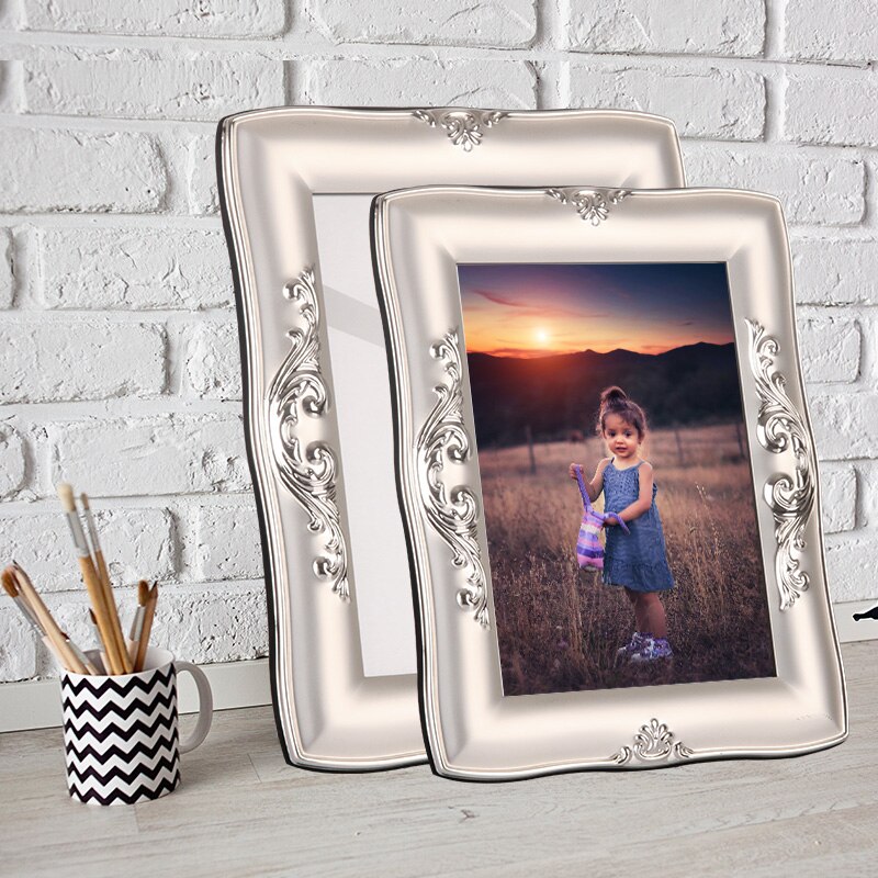 Good Luxury Silver Plated Metal Photo Frame Picture Frames MPF003