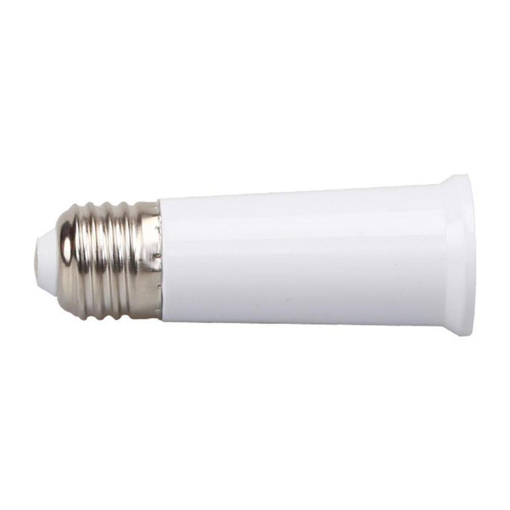 Adaptador de conversión de casquillo de bombilla, Base de enchufe extensible de 65mm, a E27 E27, convertidor