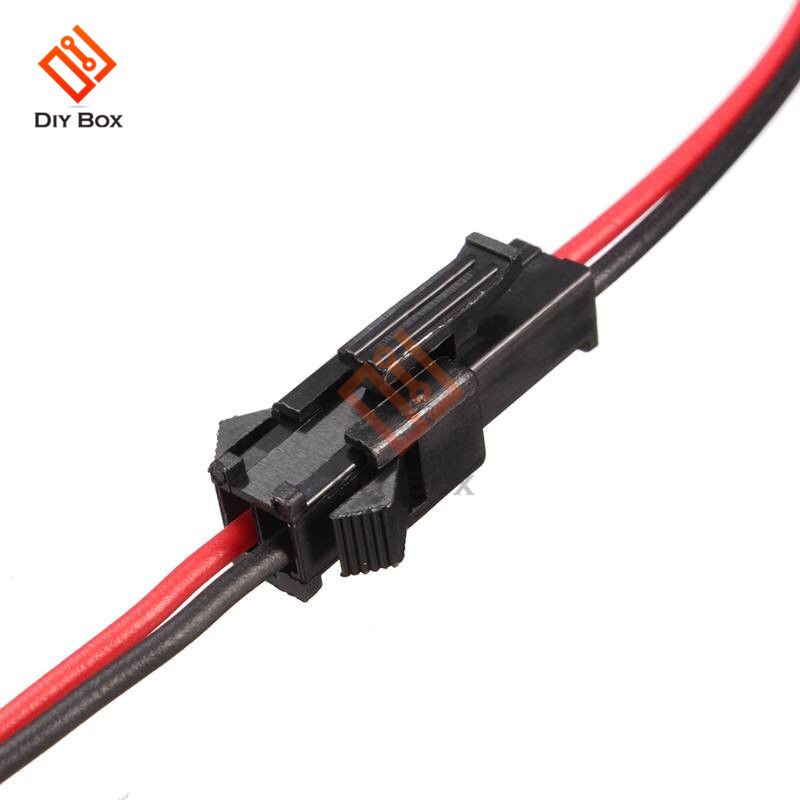 10Pairs 10cm 15cm 30cm SM 2Pin 3Pin Male to Female Connector Plug Cable JST Connector Terminal Wire for LED Strip Downlight: 2PIN 3mm 30cm