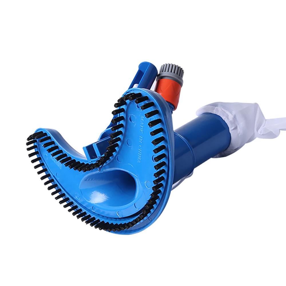 Mini Jet Swimming Pool Vacuum Cleaner Floating Objects Suction Fountain Pond Head Vacuum Brush Cleaner Cleaning Tools 1 set