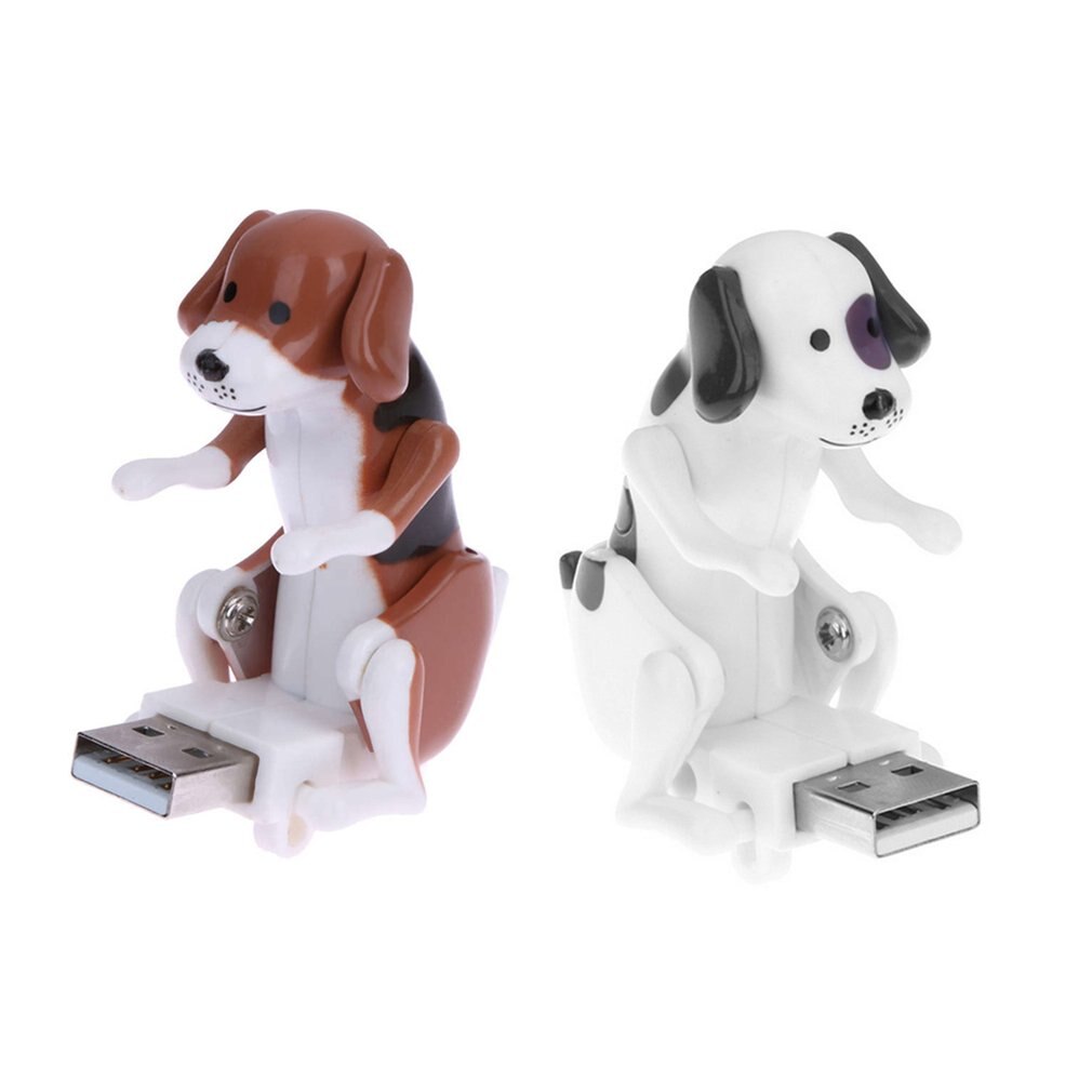 Portable Mini Cute PC USB Gadgets Funny Humping Spot Dog Rascal Dog Toy Relieve Pressure Toy for Office Worker