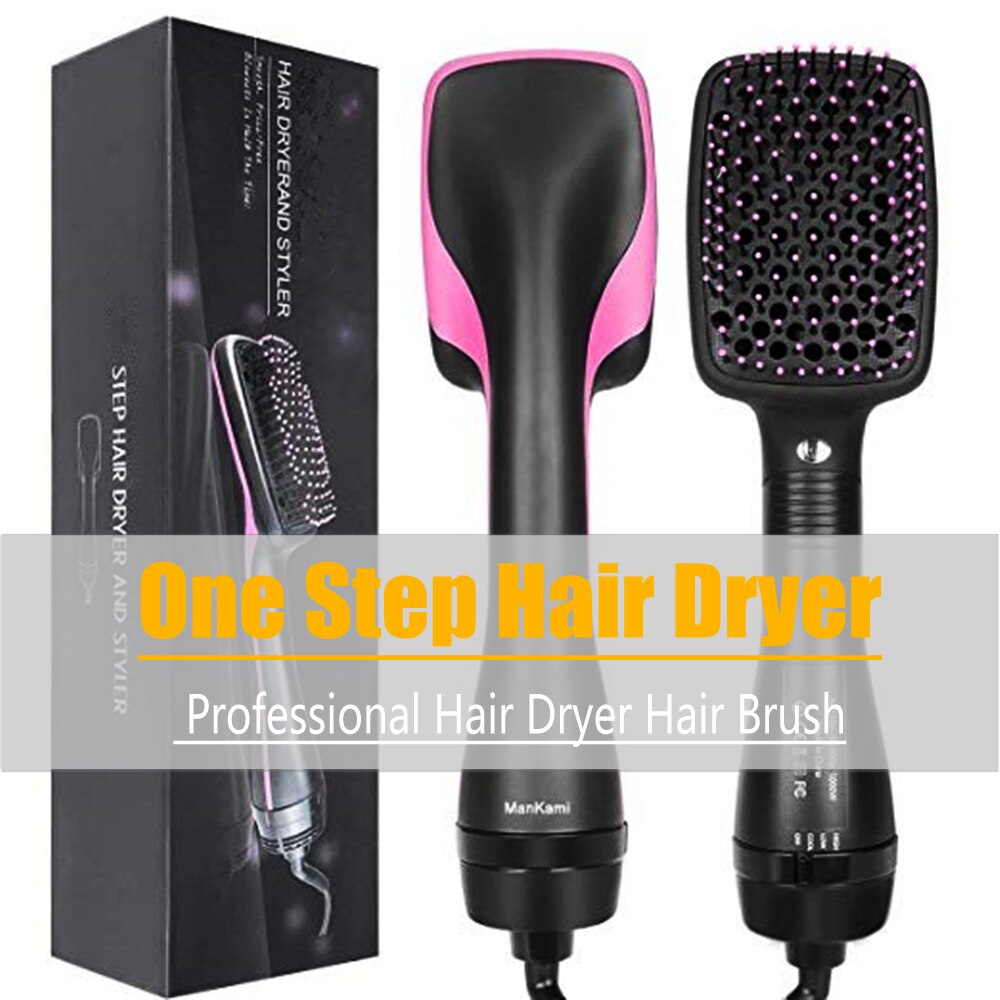 Hair Dryer Brush 2 IN 1 Electric Hair Blow Dryer Brush Air Hair Curls Comb Salon Hair Styler
