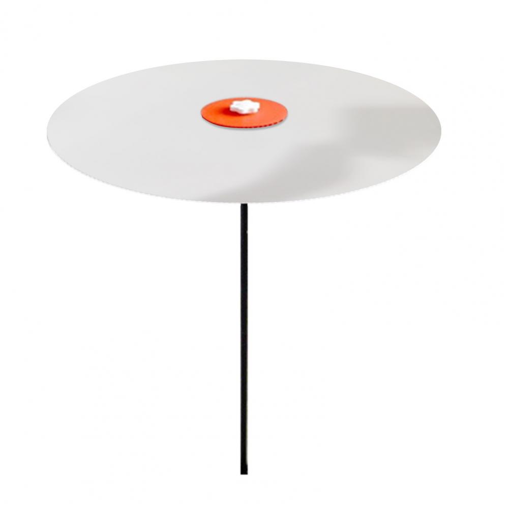 Sombrilla para plantas de 30cm, parasol con altura ajustable, impermeable, reutilizable, para exteriores, disco de sombra para plantas: Rojo