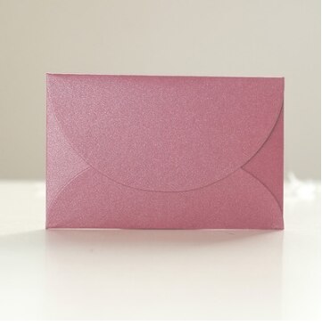 20 stk perle papir perle blanke mini papir konvolutter bryllup invitation konvolut, konvolutter 60mm x 90mm: Lilla 20 stk