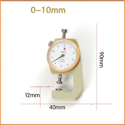 0-30 MM 0.1 MM précision épaisseur jauge calibrateur épaisseur mètre cadran testeur outil de mesure: 30030003  0-10MM