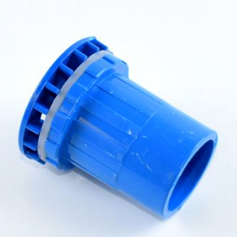 1-10Pcs 20~50mm PVC Direct Connectors Aquarium Fish Tank Drain Inlet Outlet Joints Garden Irrigation Plastic Overflow Pipe