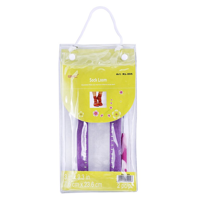 Adjustable Sock Loom Kit Knitting Socks Scarf Hat DIY Hand Craft Tool