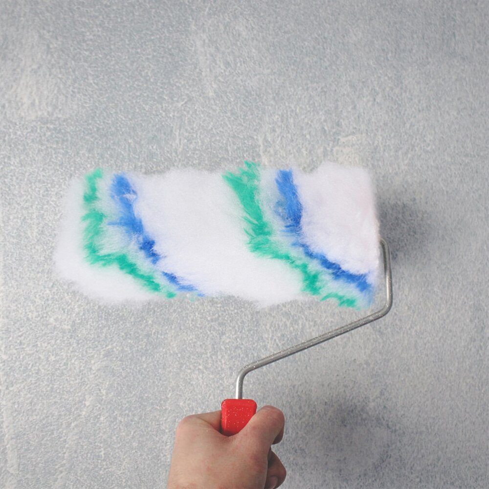 24pcs Paint Rollers Covers Mini Polyester Durable Reusable Paint Roller Cover Wall Painting Tools