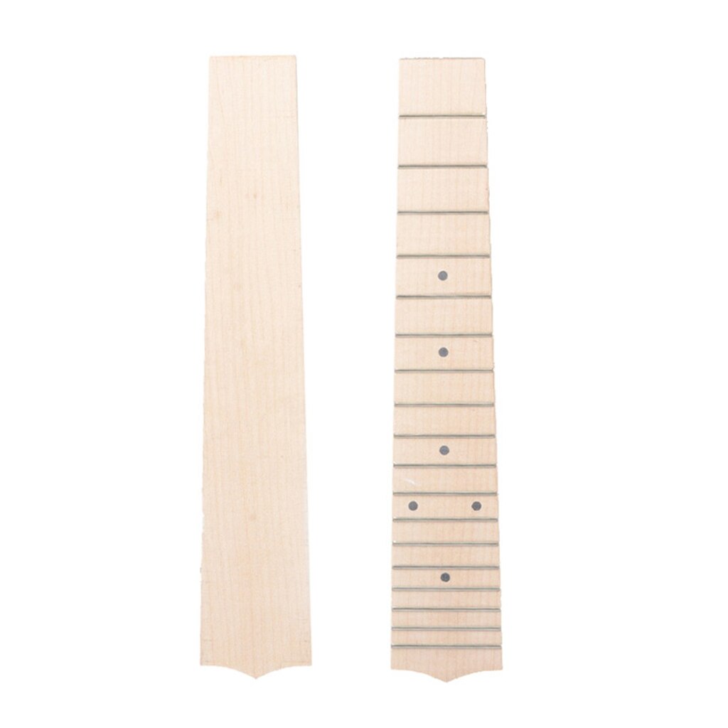 Fretboard Fretboard Neck Maple Wood 18 Frets For Ukulele Electric Guitar