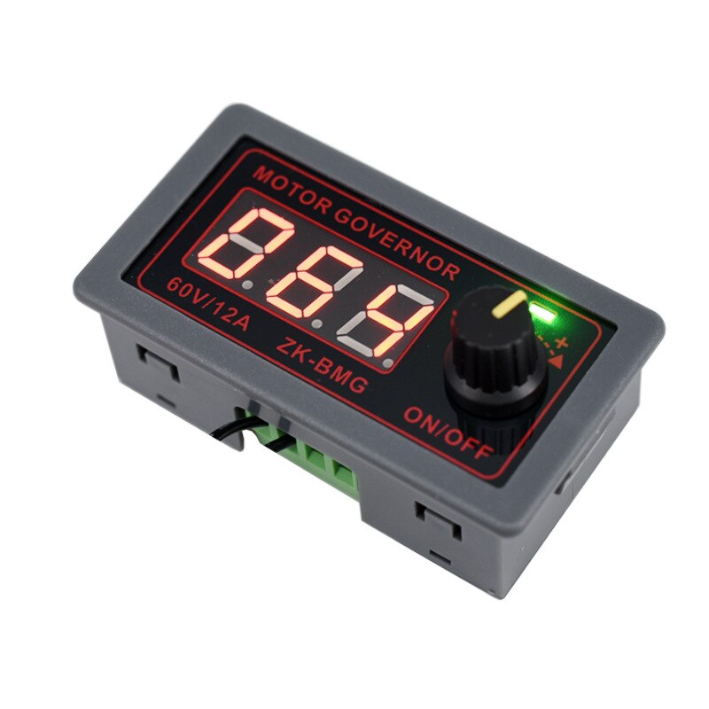 Adjustable Controller DC Motor DC Speed controller Digital display Governor Switch PWM DC Speed Controller